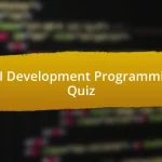 API Development Programming Quiz