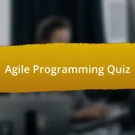 Agile Programming Quiz