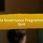 Data Governance Programming Quiz