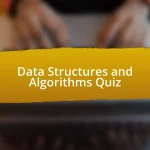 Data Structures and Algorithms Quiz