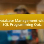 Database Management with SQL Programming Quiz