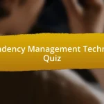 Dependency Management Techniques Quiz