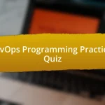 DevOps Programming Practices Quiz