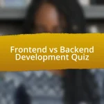 Frontend vs Backend Development Quiz