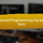 Functional Programming Paradigms Quiz