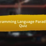 Programming Language Paradigms Quiz