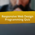 Responsive Web Design Programming Quiz