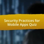 Security Practices for Mobile Apps Quiz