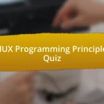 UIUX Programming Principles Quiz