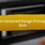 User-Centered Design Principles Quiz