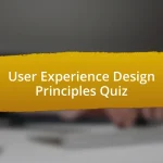 User Experience Design Principles Quiz