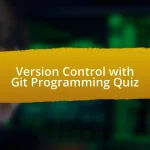 Version Control with Git Programming Quiz